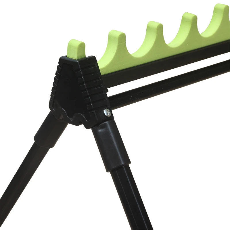 Soporte portátil para caña de pescar para 8 cañas, estante para caña de pescar al aire libre, soporte para caña de pescar - imagen 4