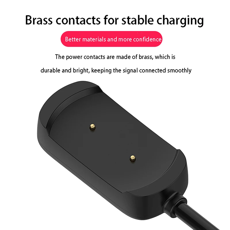Smart Watch USB Charging Cable For Amazfit T-Rex GTR 42mm 47mm Smart Watch GTS Smart Watch USB Charger Wire Accessories