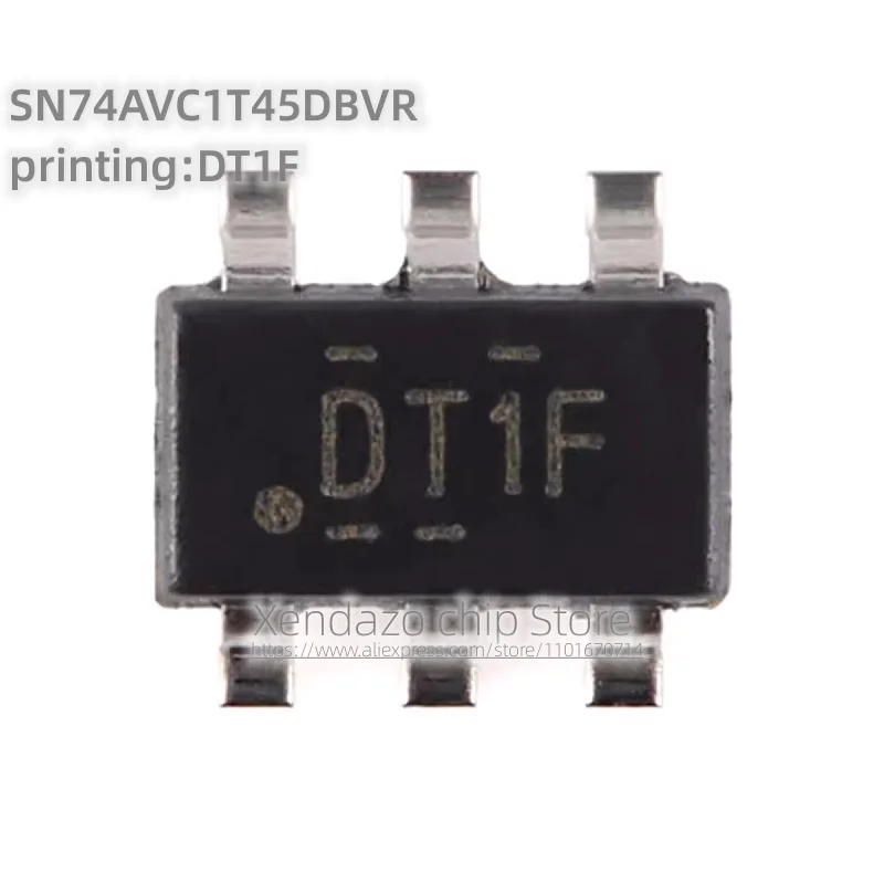 10pcs/lot SN74AVC1T45DBVR printing DT1F SOT-23-6 package Original genuine Unit dual power bus transceiver chip