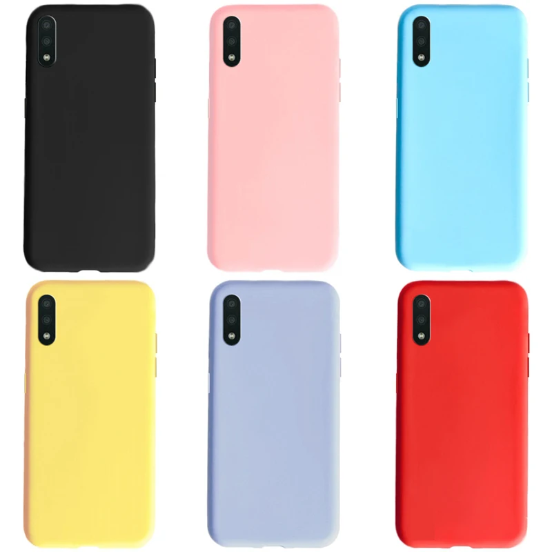 For Samsung Galaxy A02 Case Simple Slim Soft Funda de Silicone Back Cover For Samsung Galaxy M02 A02 A022F Phone Case