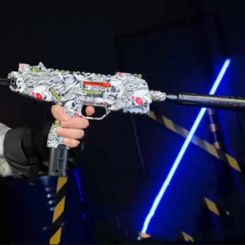 MP9 اليد الذاتي في واحد قاذفة الكرة الكريستال الكهربائية بنين بنات في الهواء الطلق التفاعلية محاكاة معركة لعبة نموذج هدية #1