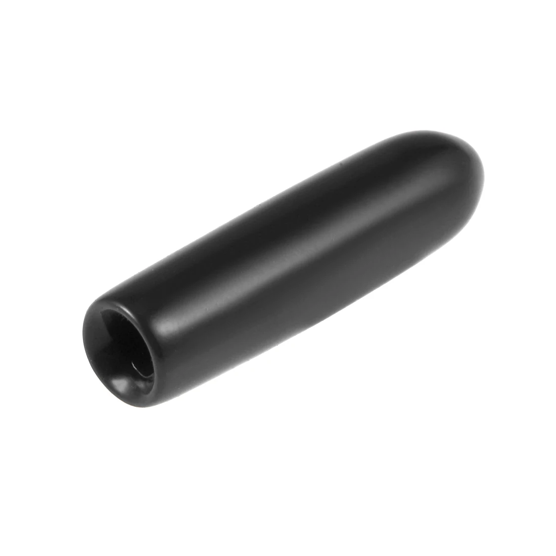 20Pcs Black Rubber End Caps 2-36mm ID Vinyl Round Tube Bolt Cap Cover Thread Protectors
