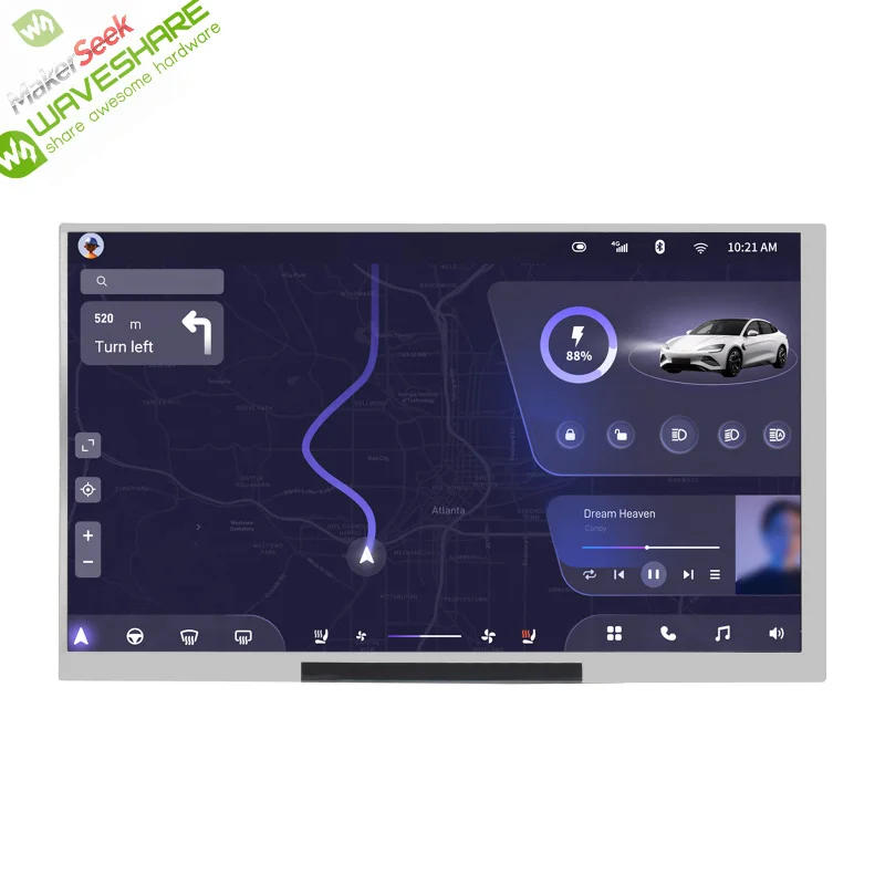 

Makerseek & Waveshare 70H-1024600-IPS-CT-B-SKU-22676-Price without Shipping fee