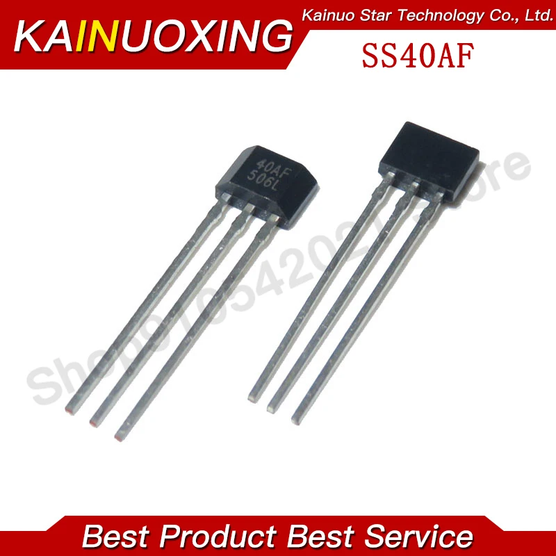 10pcs SS40AF SS41F SS495A SS49E 40AF 41F 495A 49E OH41F SS495A1 Ehigh sensibilidade sensor Hall SS40 SS41 SS495 SS49