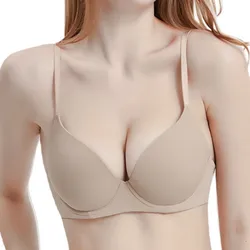 Push-Up Seamless Bras For Women Fixed Cup Non-wire Bra Invisible Brassiere Sexy Lingerie 3/4 Cup Bra Top Women's Underwear S-XL