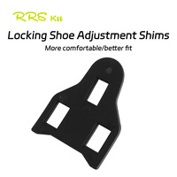 Rrskit SM-SH20 Cleat Spacer SH20 SPD-SL Pedal Clamp Spacers And Bolt Set SM SH20 Cleats Spacer For SHIMANO Road Cycling Shoe