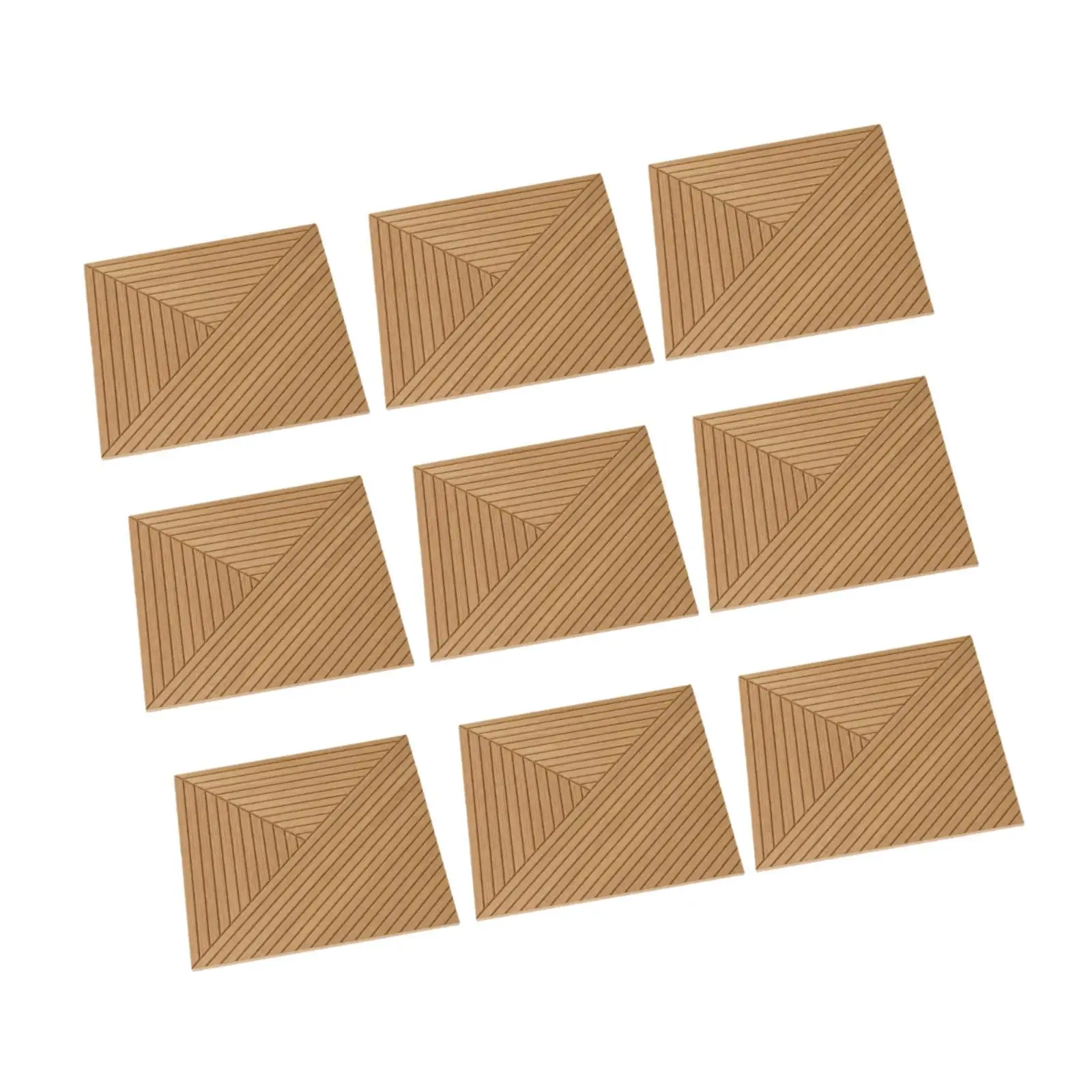 Soundproof Art Acoustic Wall Panels Polyfiber 3D Wood Grain Noise Reduction Self Adhesion Wall Decor for Studio Home Room
