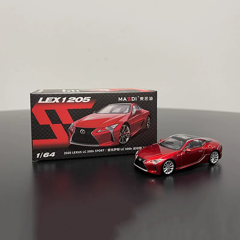 LEXUS LS500h ミニカー 1/64 In Stock New Masdi 1:64 Lexus Lc500h Alloy Miniature Diecast Model