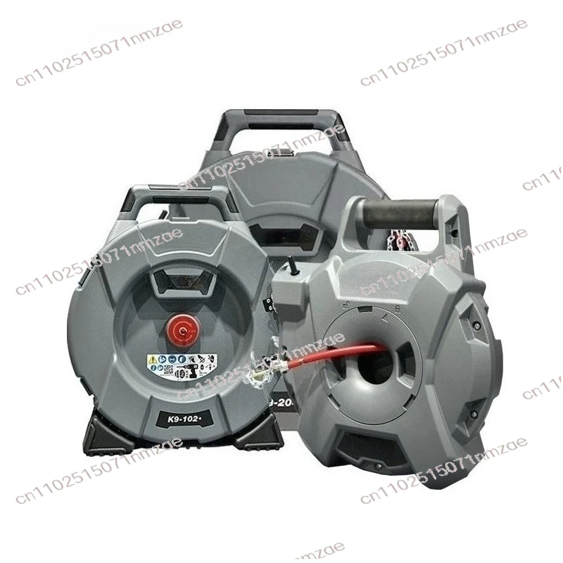 Oil Dirt Pipe Wall Cleaning Commercial K9-102+Electric Flexible Shaft Sewer Pipe Dredger