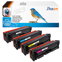 Jhaan 205A Toner Compatible with HP 205A CF530A CF531A CF532A CF533A for HP Color Laserjet Pro MFP M181FW M180N M181N M180NW