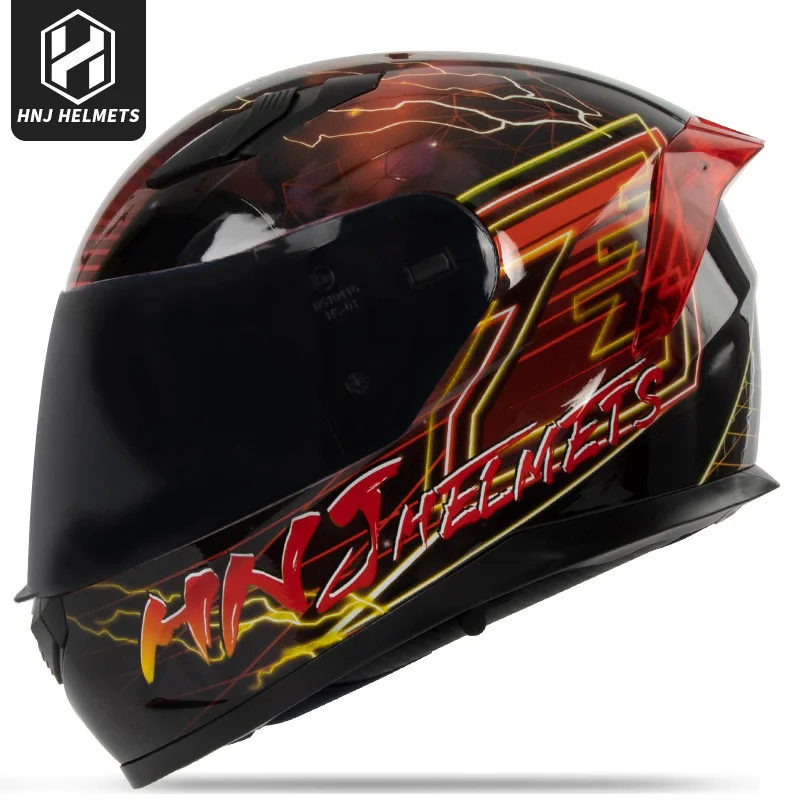 Motocross Helmets Moto Bike dual lens Professional Motorcycle Helmet Motocross Scooter Casque  Hors Route  For Man