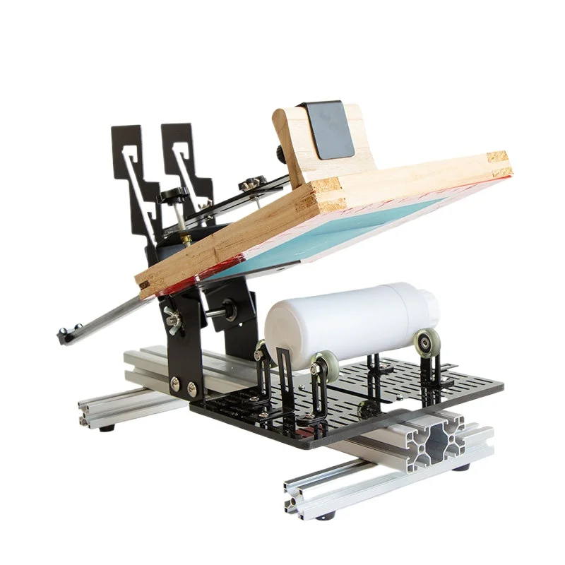 For Manual Curved Screen Printing Machine, Cylindrical, Circular Roll Screen Printing Machine