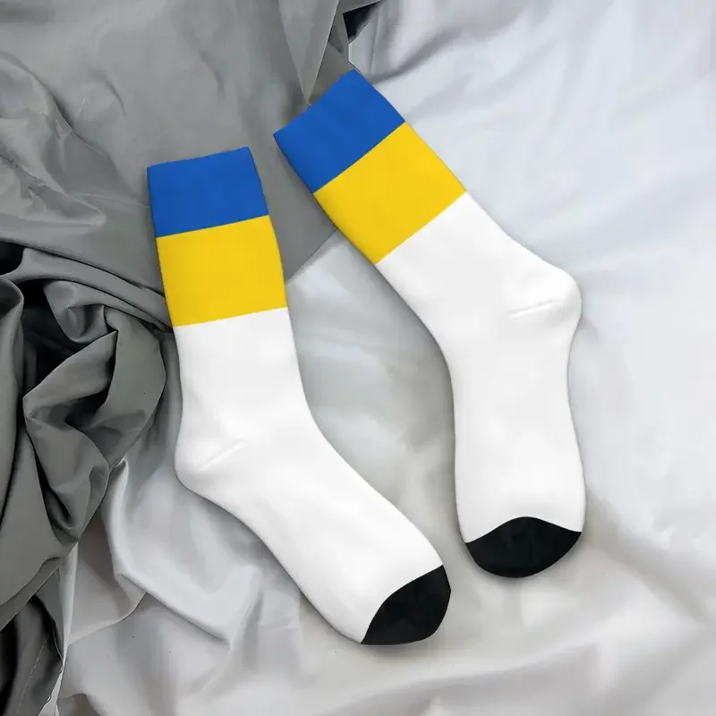 Y2K Flag Of Ukraine Ukrainan Socks Male Mens Women Autumn Stockings Hip Hop