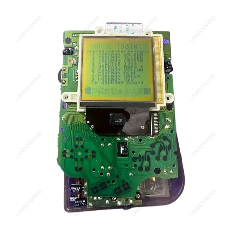 For DMG GB LCD Screen Replacement Kit, Handheld Game Console Display Panel Spare Part