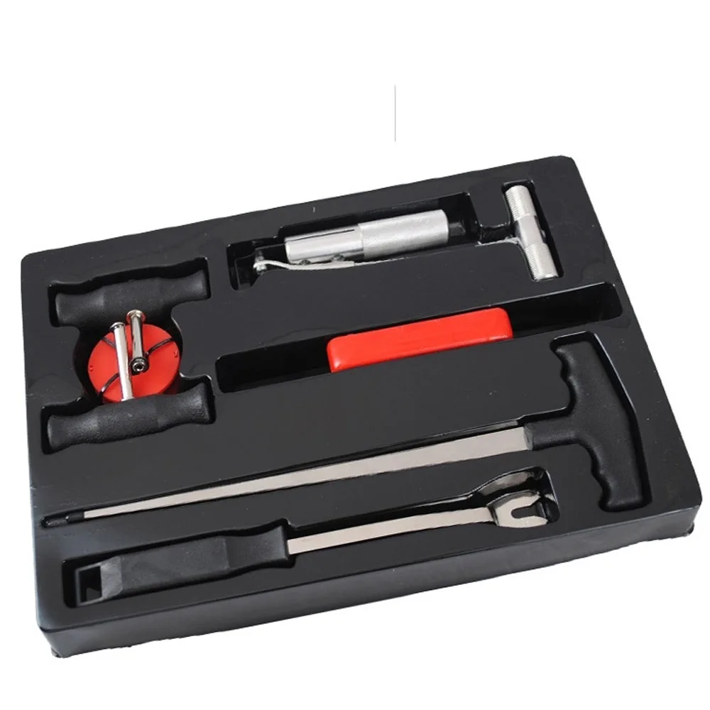 V30 High-quality Steel 7 PC Auto Glass Removal Tool Set