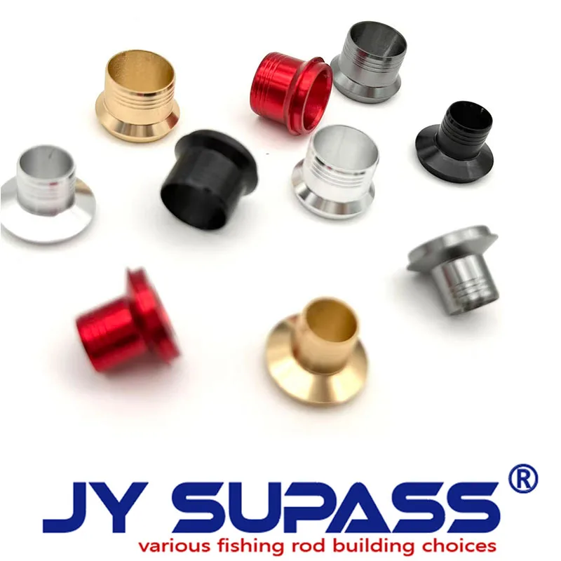 JY SUPASS 6Pcs WC-17 Rod Building Aluminum Rings Repair rod building DIY rod winding check for rod custom
