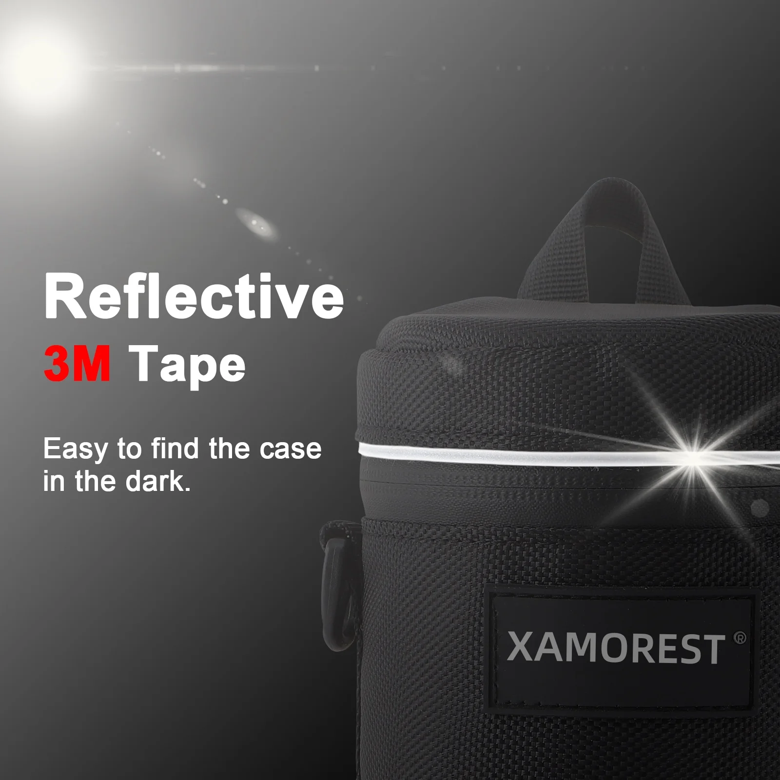 Water Repellent Thickened Expandable Protective Case Pouch Camera Lens Bag