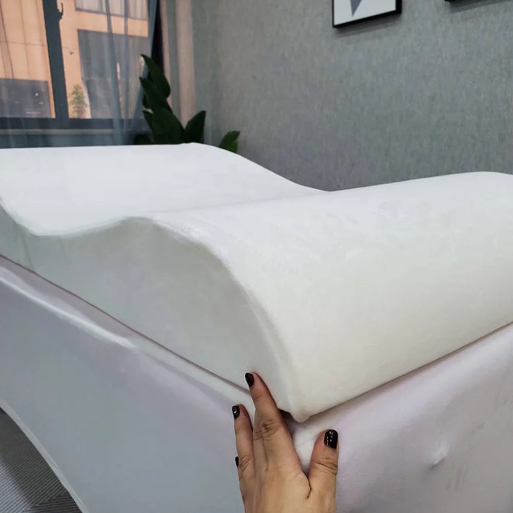 Mattress Topper Extension Memory Foam 27D Regular Foam Modern Design Foldable Removable Cover for Hotel Bedroom Use