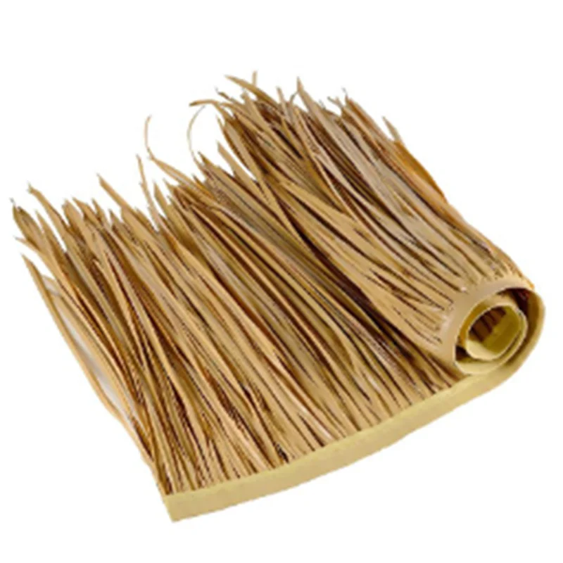 DIY Straw Roof Rug Decor Grass Mat Palm Thatch Roll Deck Decor Decorative Straw Roof Panels Shutters