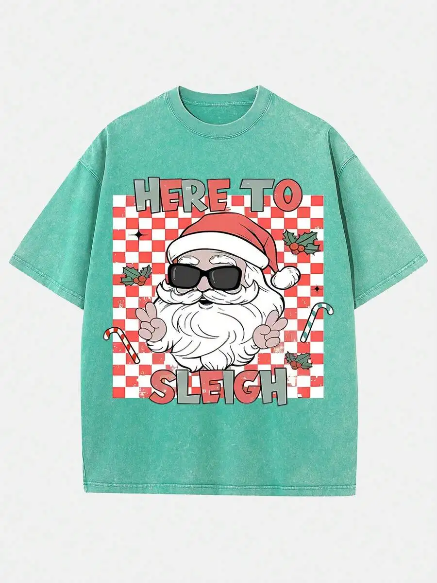 

230g Washed Streetwear Oversized Crew Neck Short Sleeve Tee
