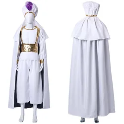 Arab Prince Hat Cloak Set Full Set Cosplay Aladin Costume Movie Cartoon Prince Disguise Cloting Men Adult Boys Halloween Suit