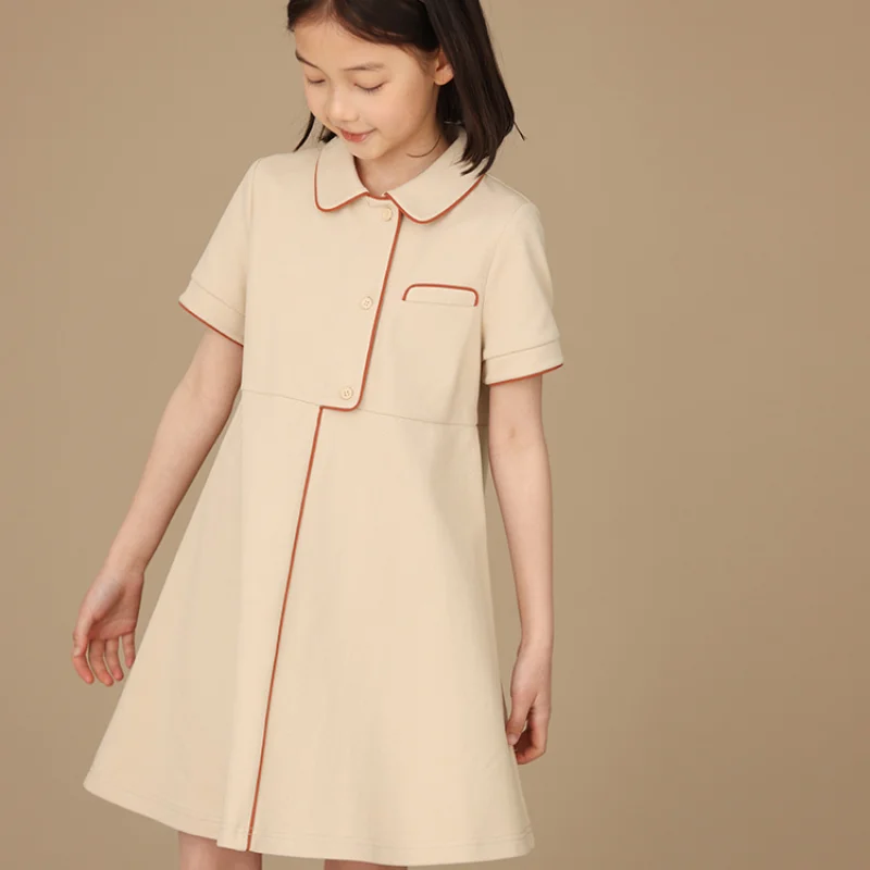 4-12Y Children Clothing Girls Summer Dress New Casual Fashion Children's Princess Dress Kids Clothes