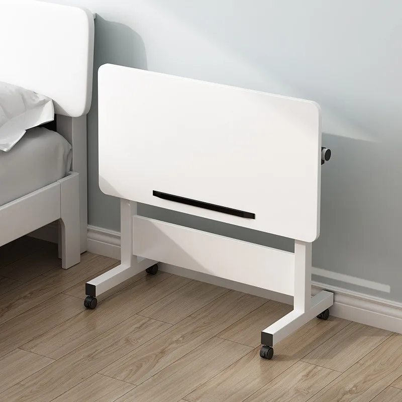 Foldable Portable Bedside Adjustable Height Rolling Laptop Desk Coffee Table for Living Room Side Table Living Room Furniture