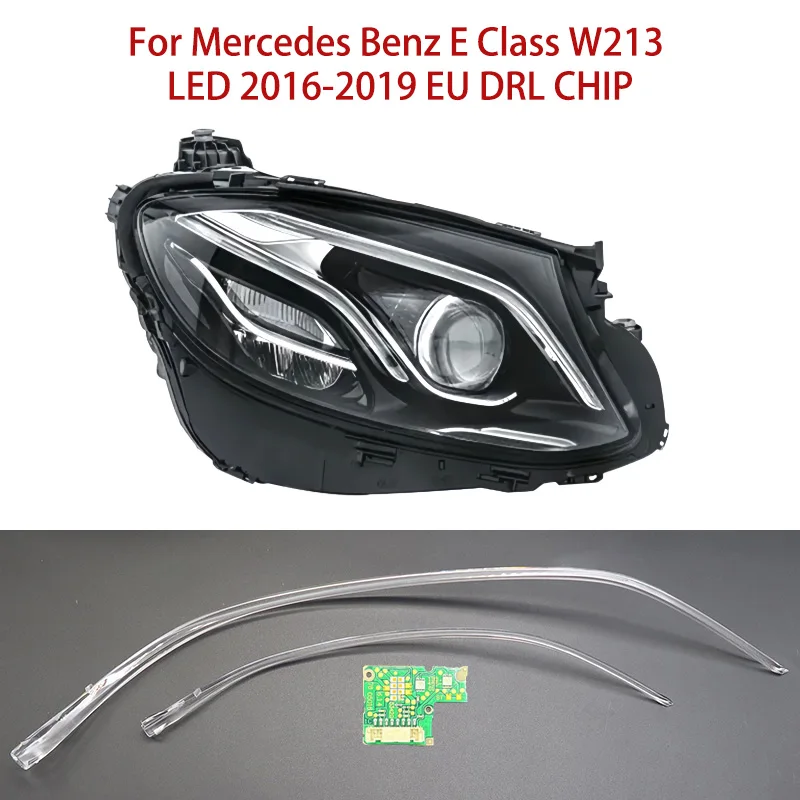 

Turn Signal Module For Mercedes-Benz White Light Angel Eye E-Class W213 Ballast 2016-2019 LED European Accessories Car DRL CHIP