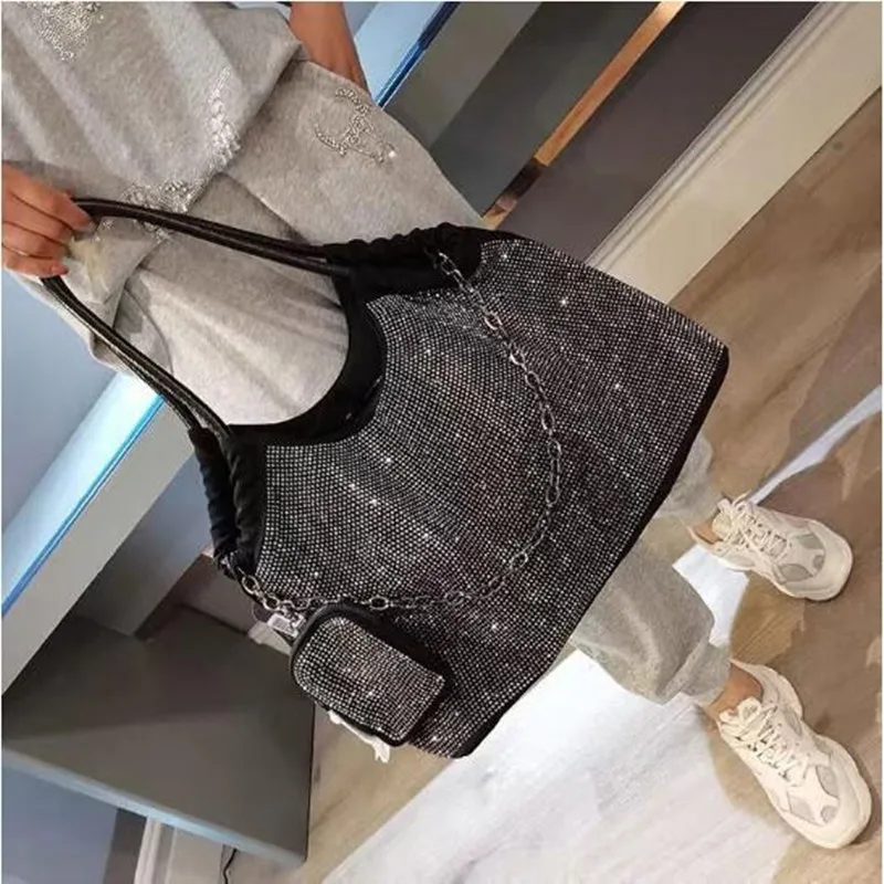 Luxury Big Handbags Women Bags Designer Crossbody Bags for Women New Purses And Handbags High Quality Diamond Tote Bag Bolsa