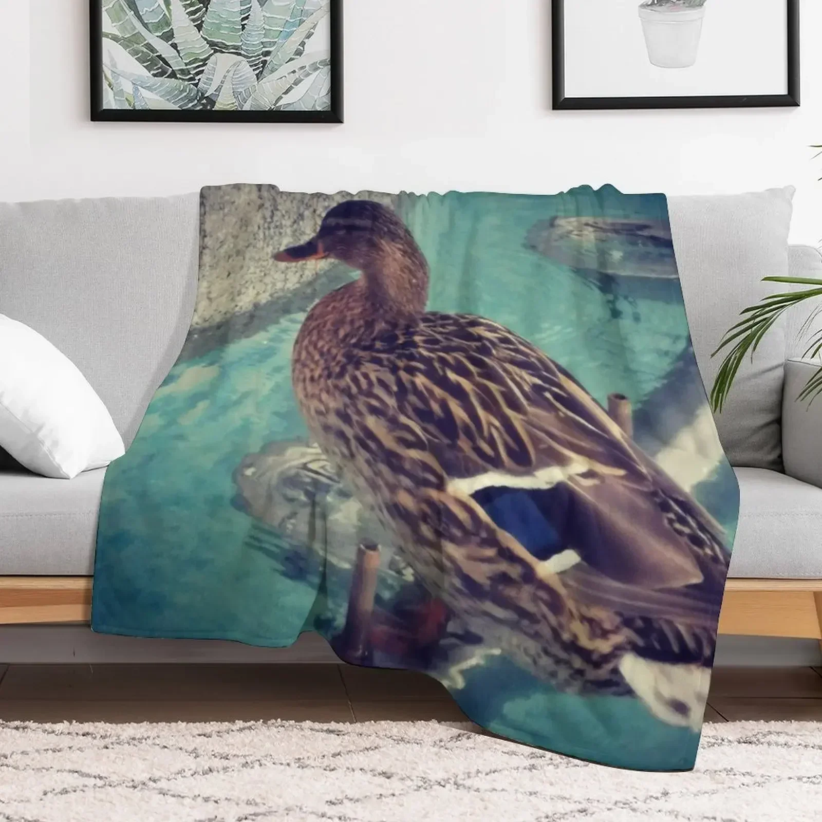 

wild duck Throw Blanket warm for winter For Baby Heavy Blankets halloween Single Summer Blankets