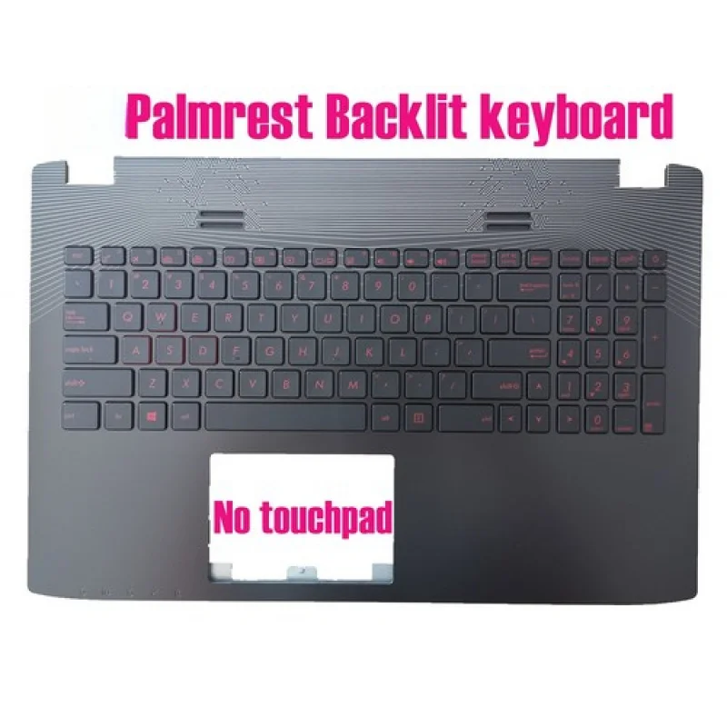 

Y+US Palmrest keyboard for ASUS GL552V/GL552VX/GL552VW/GL552VL No thouchpad