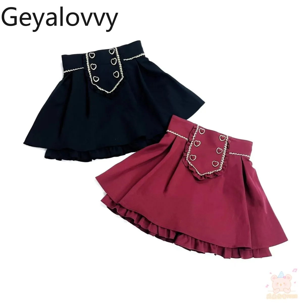 تأثيري فتاة حلوة عالية الخصر تنورة قصيرة ضئيلة اليابانية البريطانية الرجعية تنوعا JK موحدة كلية نمط التنانير الصغيرة السراويل #3