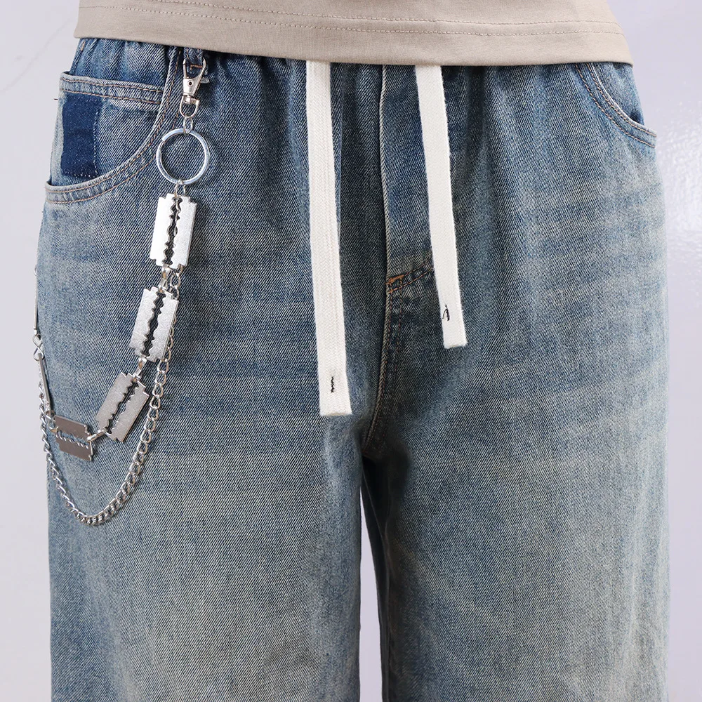 Hip-Hop-Punk-Hosenketten, geeignet für Männer und Frauen, Metallgürtelketten, Party- und Karneval-Accessoires – Detail 10