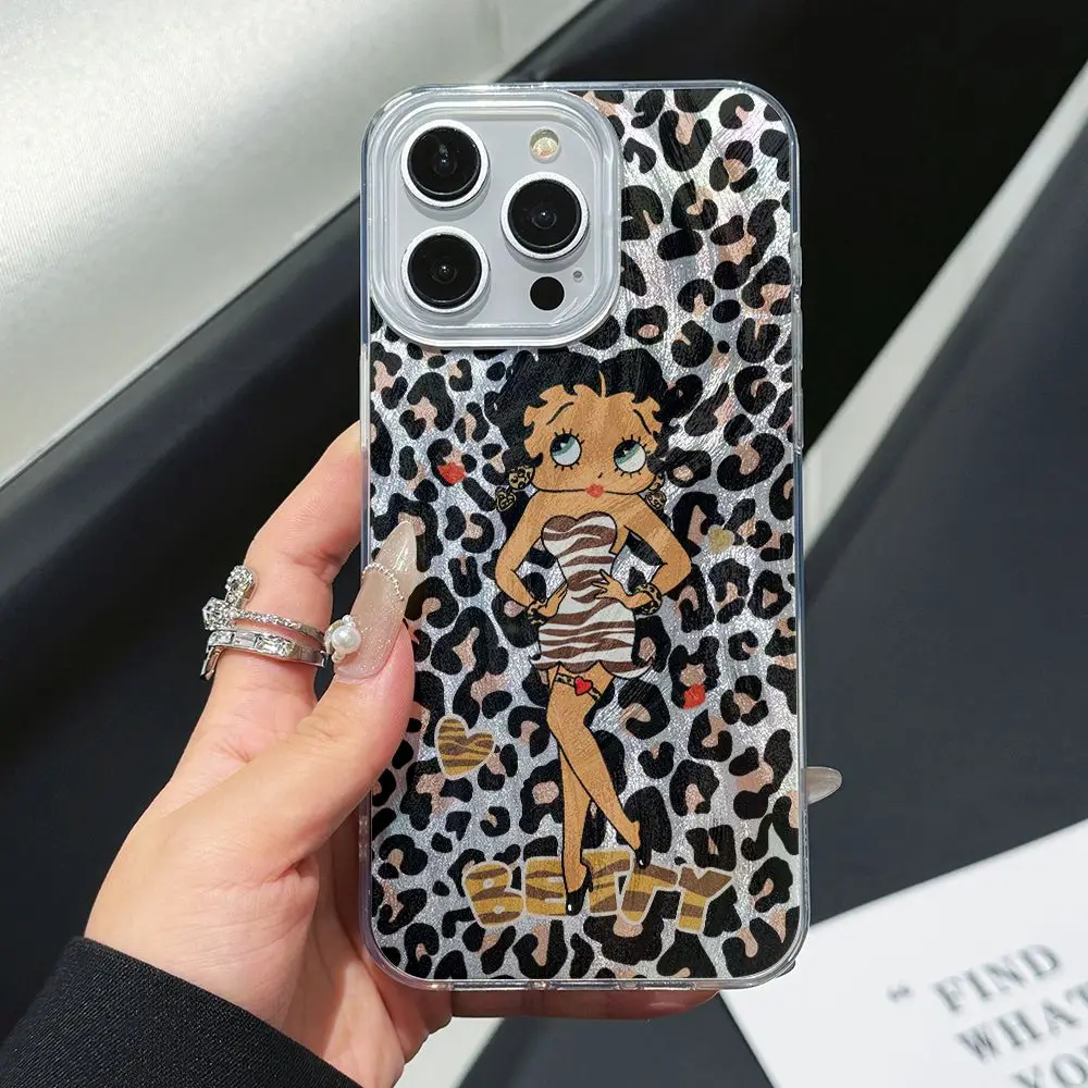 Leopard Print Phone Case for Samsung Galaxy A73 A72 A55 A54 A53 A52 A34 A33 A32 A31 A23 A14 A13 4G 5G Feather B-Bettys Cover