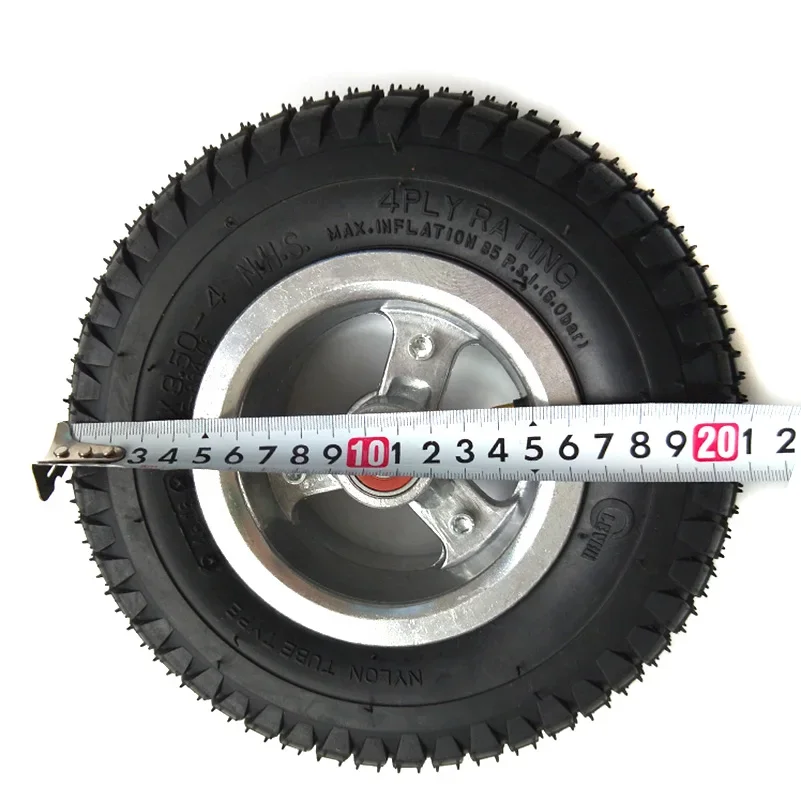 Good Quality Electric Scooter 9X3.50-4 Wheel Rims with Inner Tube Fits Gas Scooter Pocket Bike Electric Tricycle