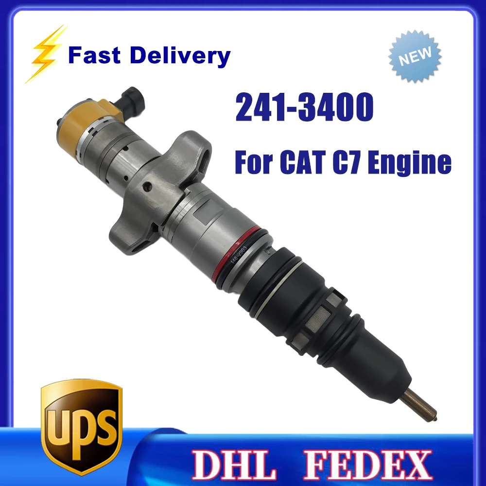 

241-3400 Fuel Injector for Caterpillar CAT C7 Truck Engine2413400 10R-4763