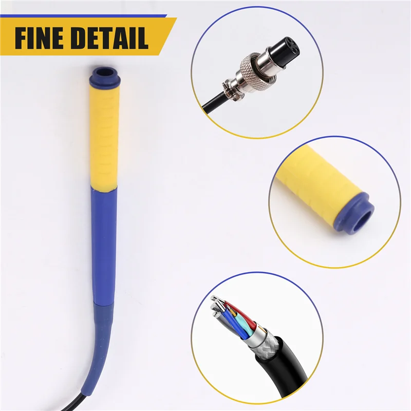 A53Q-T12 Plug-In Handle Soldering Station Plug-In Replacement Handle 5 Pinhole Soldering Pen Assembly