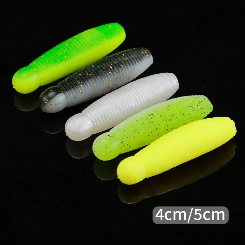 10/20 PCS 4cm/5cm Fishing Soft Lures Fishing Accessories Multicolor PVC Floating Minnow Baits Fishing Jig Lure Fishing