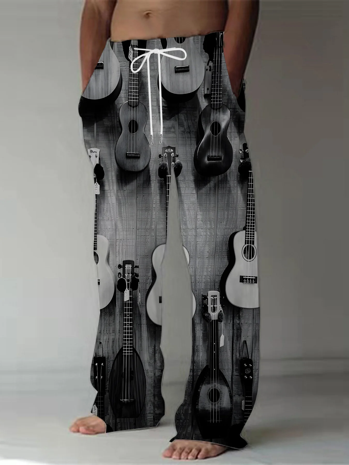 

Hot Selling Fashionable and Fun Hip-hop Violin Style Pattern 3D Printed Summer Outdoor Street Casual T-shirt Y2K Style Pants