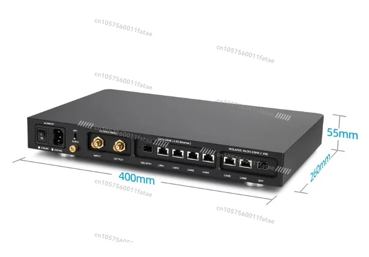 

AS8 Pro Flagship Audio HIFI Fever Switch 2.5G 10G Optical Isolation OCXO Clock Newly Launched
