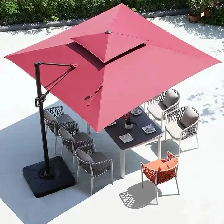 In stock model  Cantilever Umbrella Outdoor sun garden  parasol umbrella Patio Umbrellas