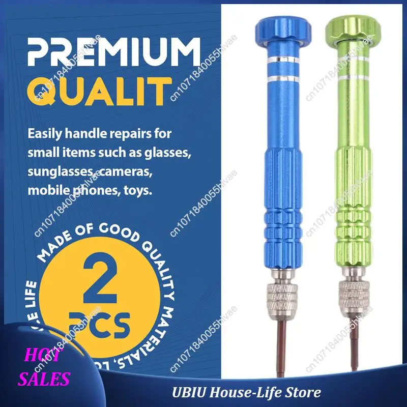 Eyeglass Repair Kit Glasses Screwdriver Sets With 10 Magnetic Screwdriver Tips, For Watch Phone Laptop Jewelry Electronic-Best S