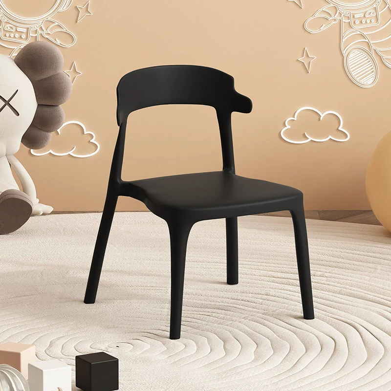 Design Dining Room Chairs Living Room Mobile Gaming Nordic Style Kids Plastic Chairs Pink Design Muebles Para El Hogar Furniture