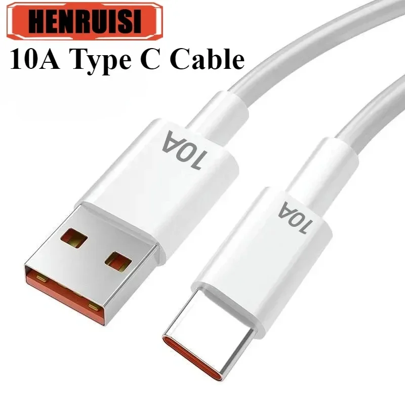 120W 10A USB Fast Charger Cable For Xiaomi mi 14 13 12 11 Redmi Note 10 9 8 7 6 USB to Type C Cable Accessories