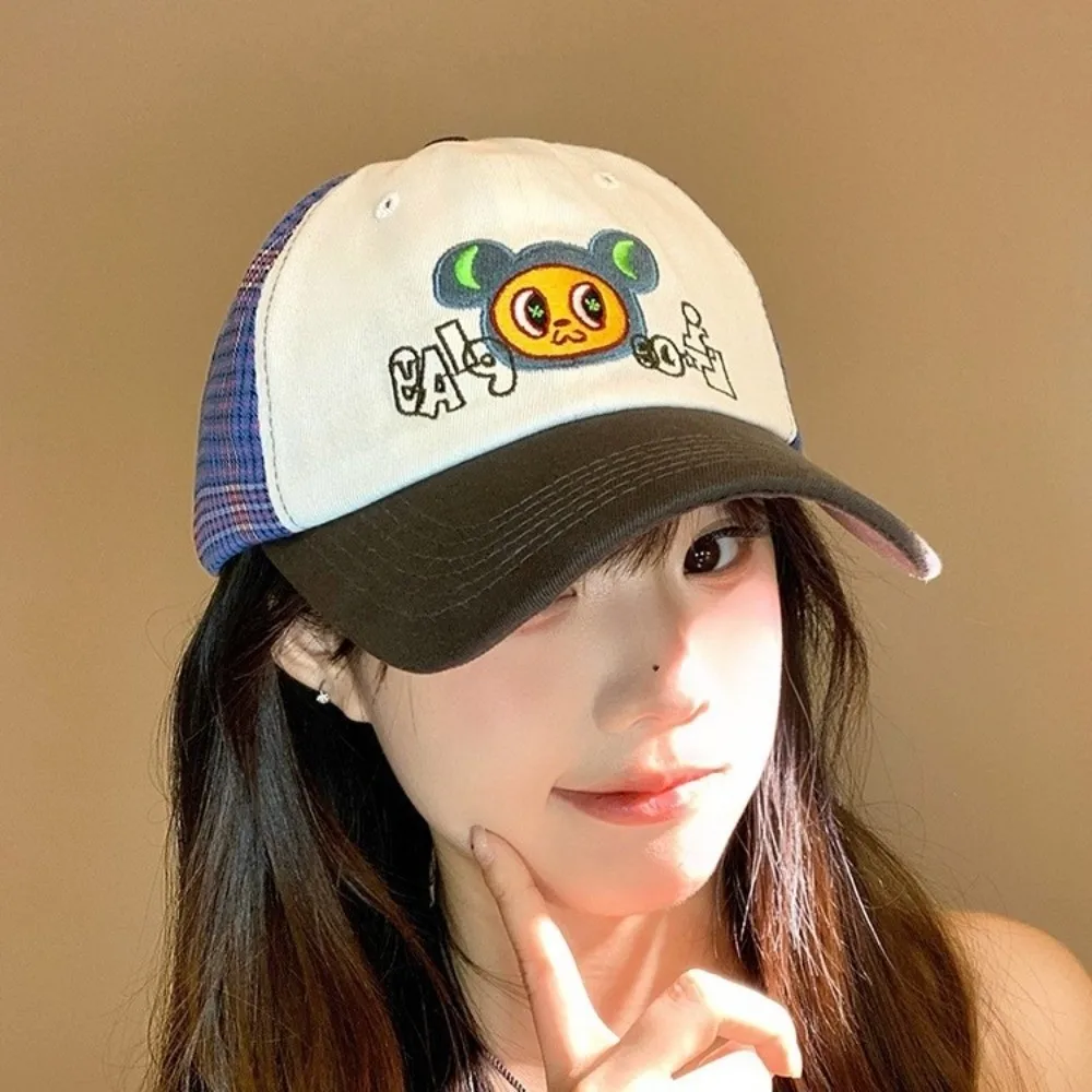Trendy American Baseball Hat Cute Mouse Peaked Caps Embroidery Hip Hop Snapback Cap Men Women