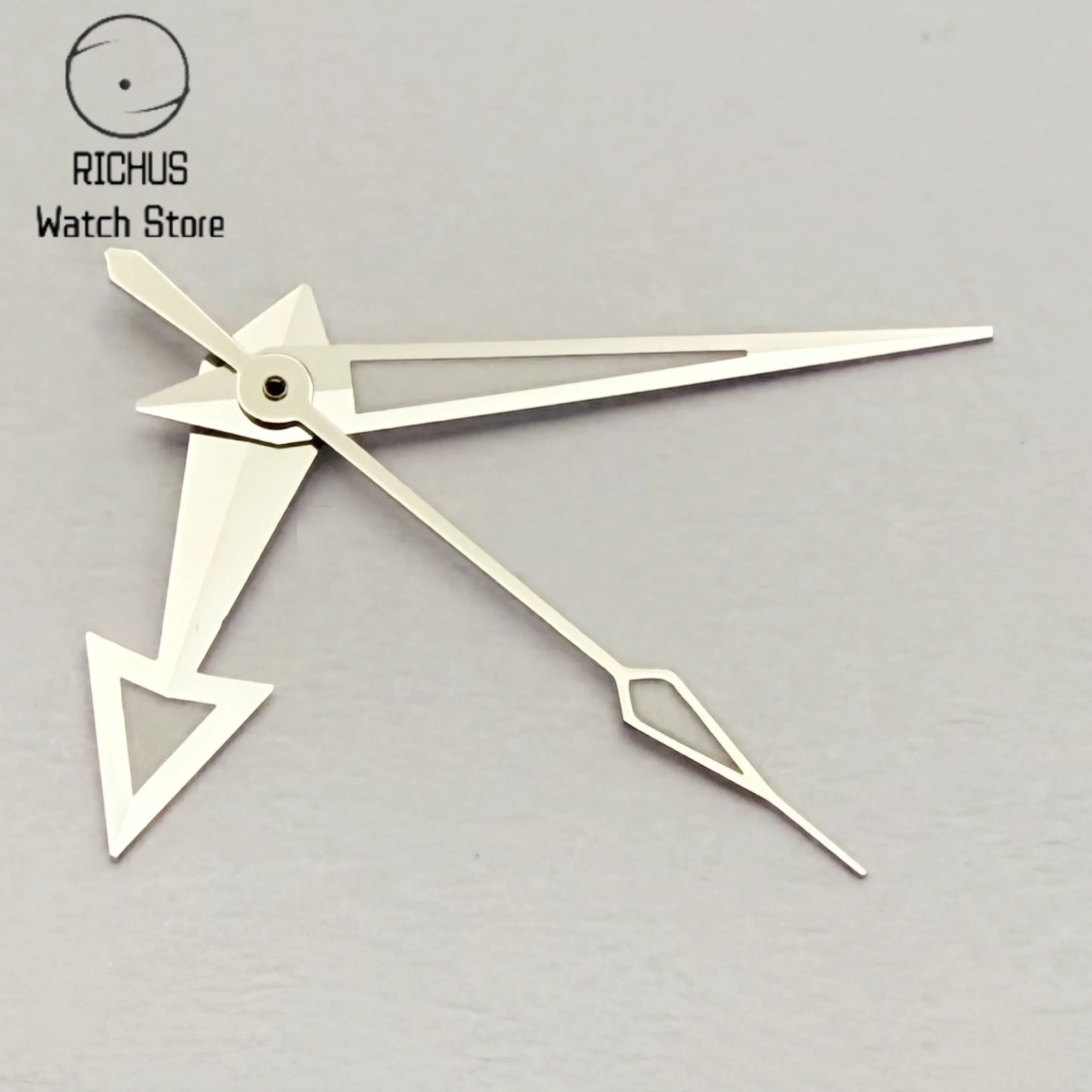 Silver Watch Hands for NH35 NH36 Movement Fit PT5000 ETA 2824 2836 Miyota 8215 DG2813 3804 Automatic Watch Modification Pointer