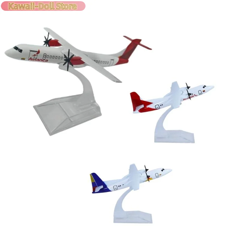 

1 комплект, 160/134 мм, литая под давлением модель президентского самолета ATR FK50 из сплава с пропеллерами для коллекции, подарок для детей