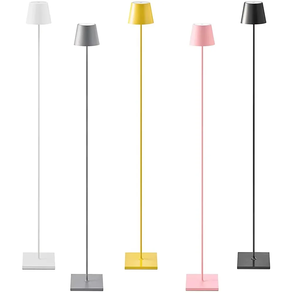 

Modern Italian Professional Cordless Desk Bedroom Bedhead Standing LED Floor Light Rechargeable