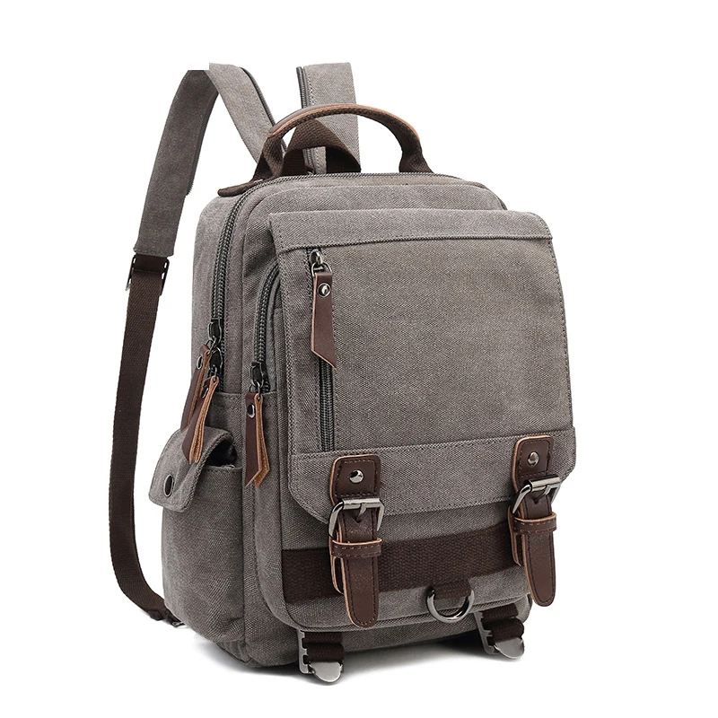 

Canvas Cross Body Retro Messenger Bag Shoulder Sling Backpack Travel Rucksack