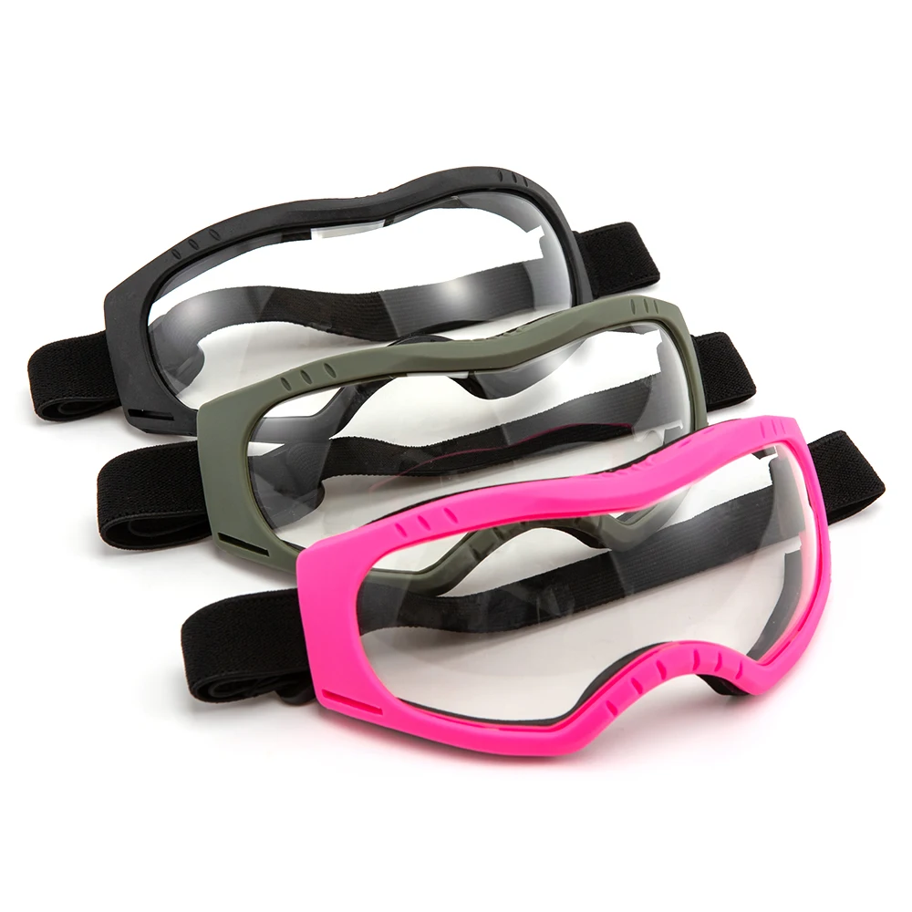 

Children Safety Goggles AntiSpittle Kid Antifog Transparent Outdoor Protective Glasses